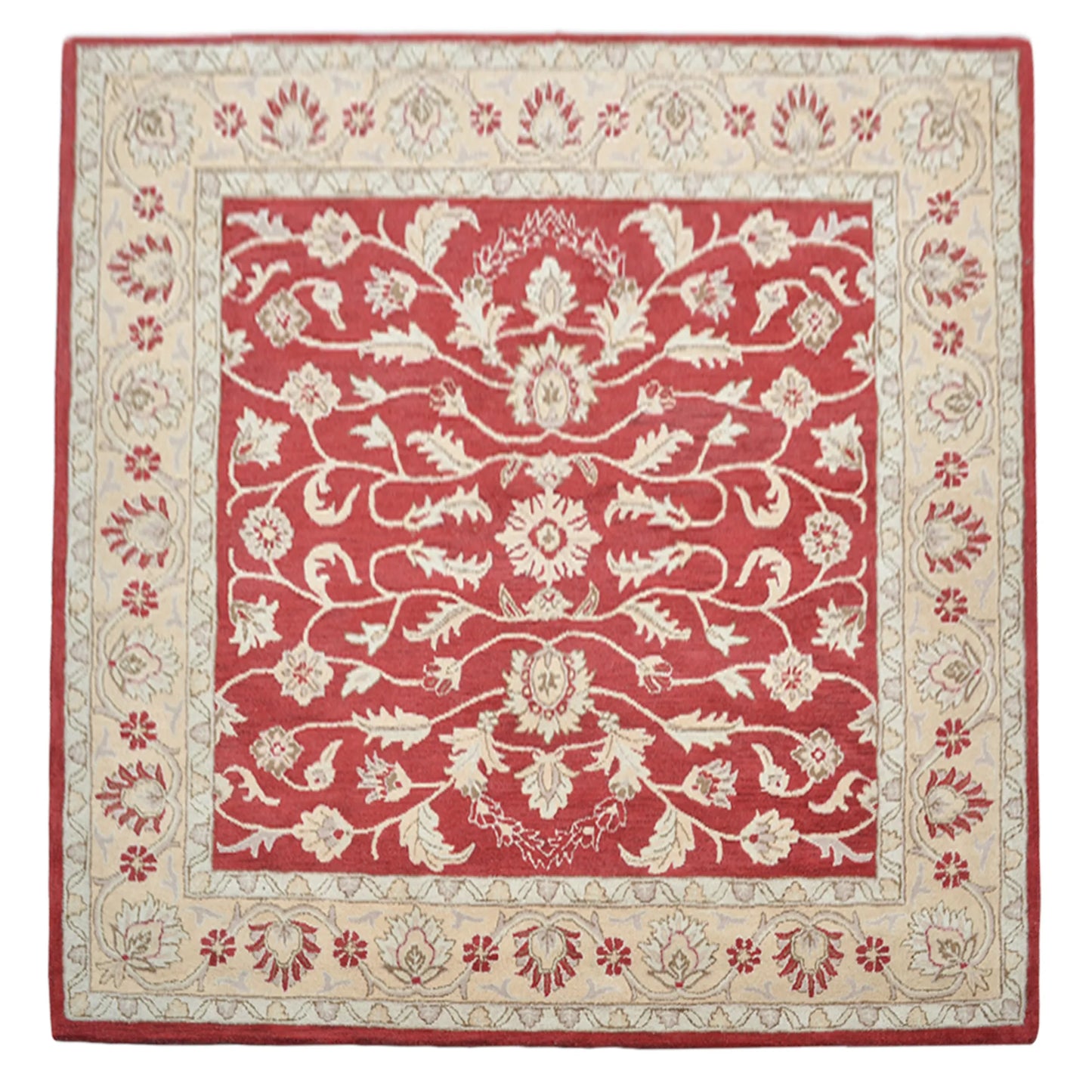 Oriental Collection: Square Hand Tufted Wool Area Rugs