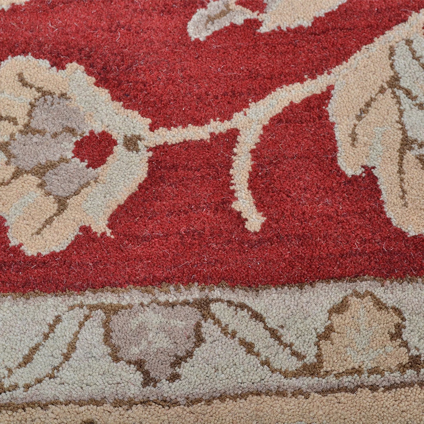 Oriental Collection: Square Hand Tufted Wool Area Rugs