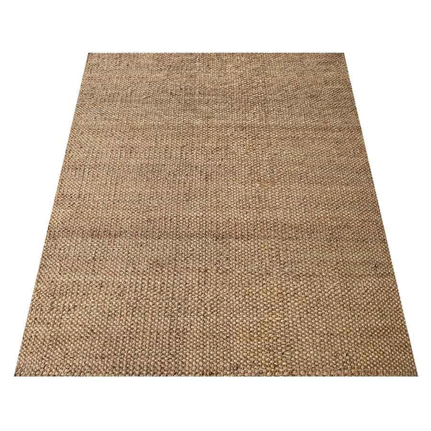 Basic Solids Collection: Hand Woven Jute Area Rugs (Assorted Colors and Sizes)