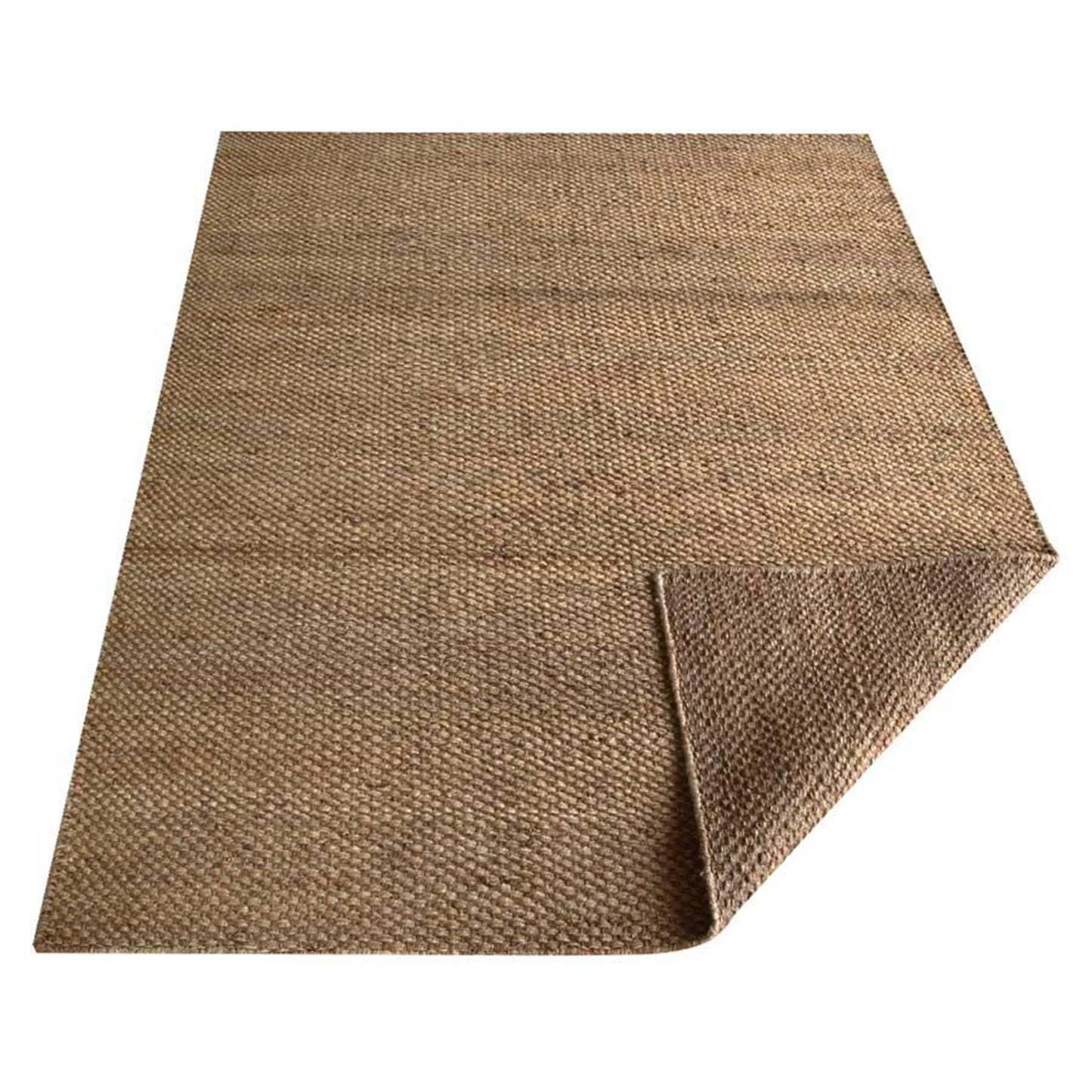 Basic Solids Collection: Hand Woven Jute Area Rugs (Assorted Colors and Sizes)