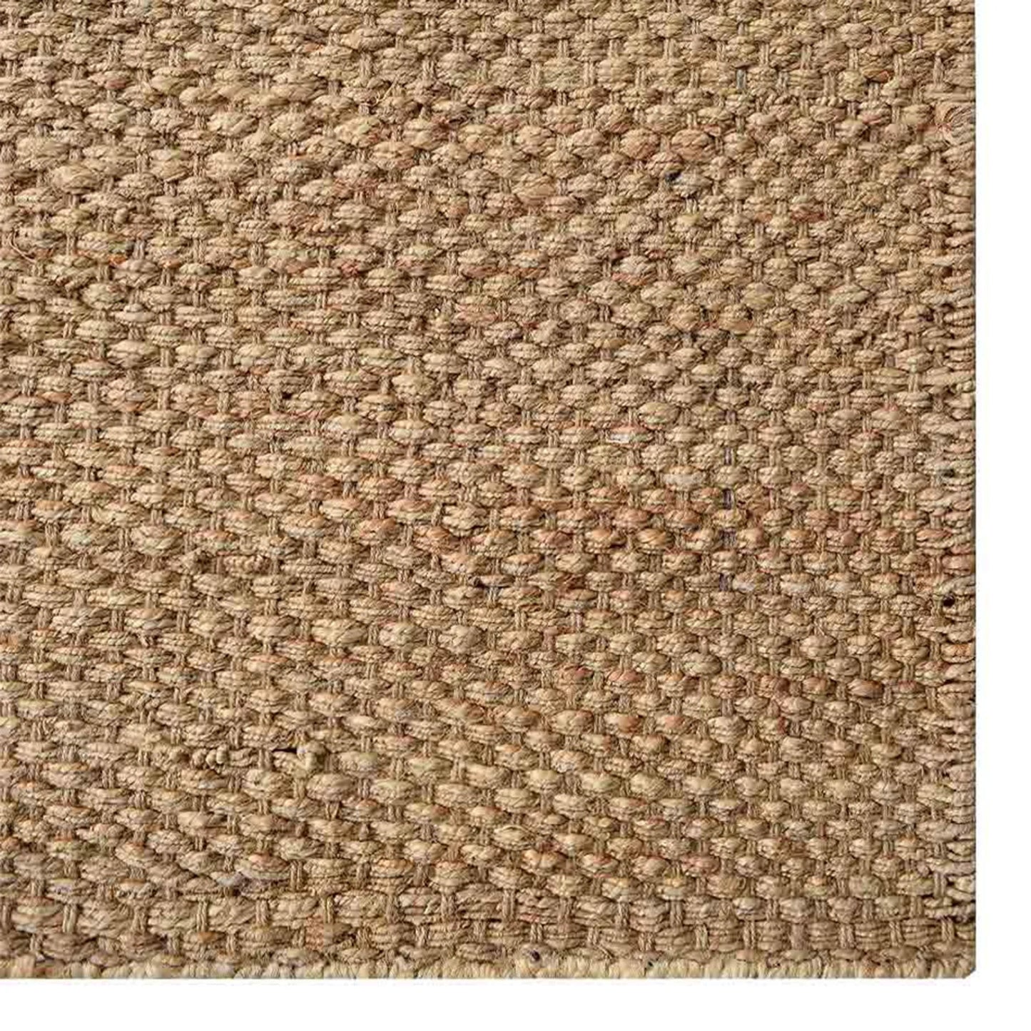 Basic Solids Collection: Hand Woven Jute Area Rugs (Assorted Colors and Sizes)