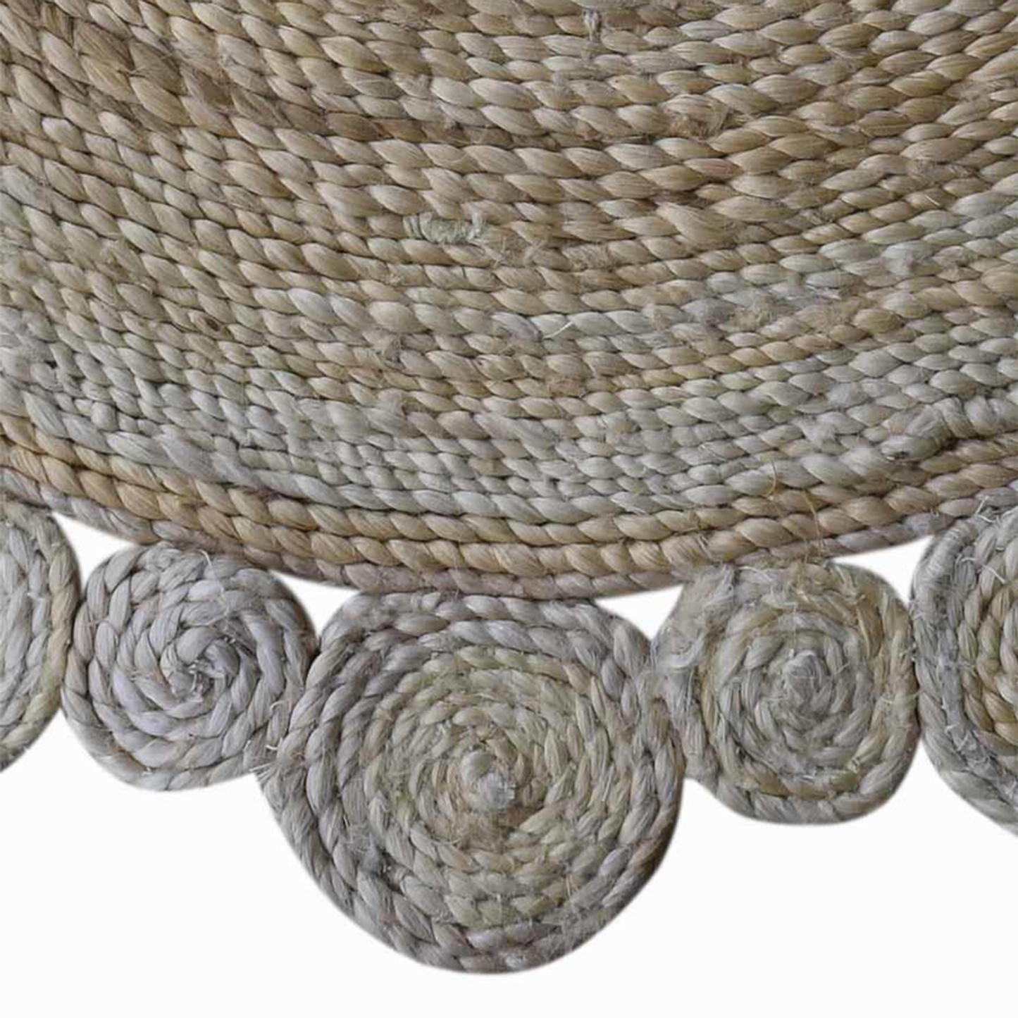 Splendid Circular Collection: Hand Woven Round Jute Area Rugs (Assorted Sizes and Colors)