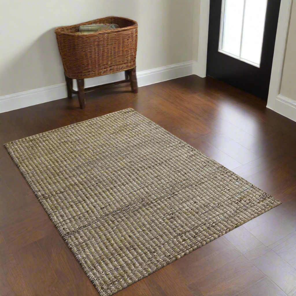 Beautiful Basics Collection: Hand Woven Jute Area Rugs  (Assorted Colors, Patterns, and Sizes)