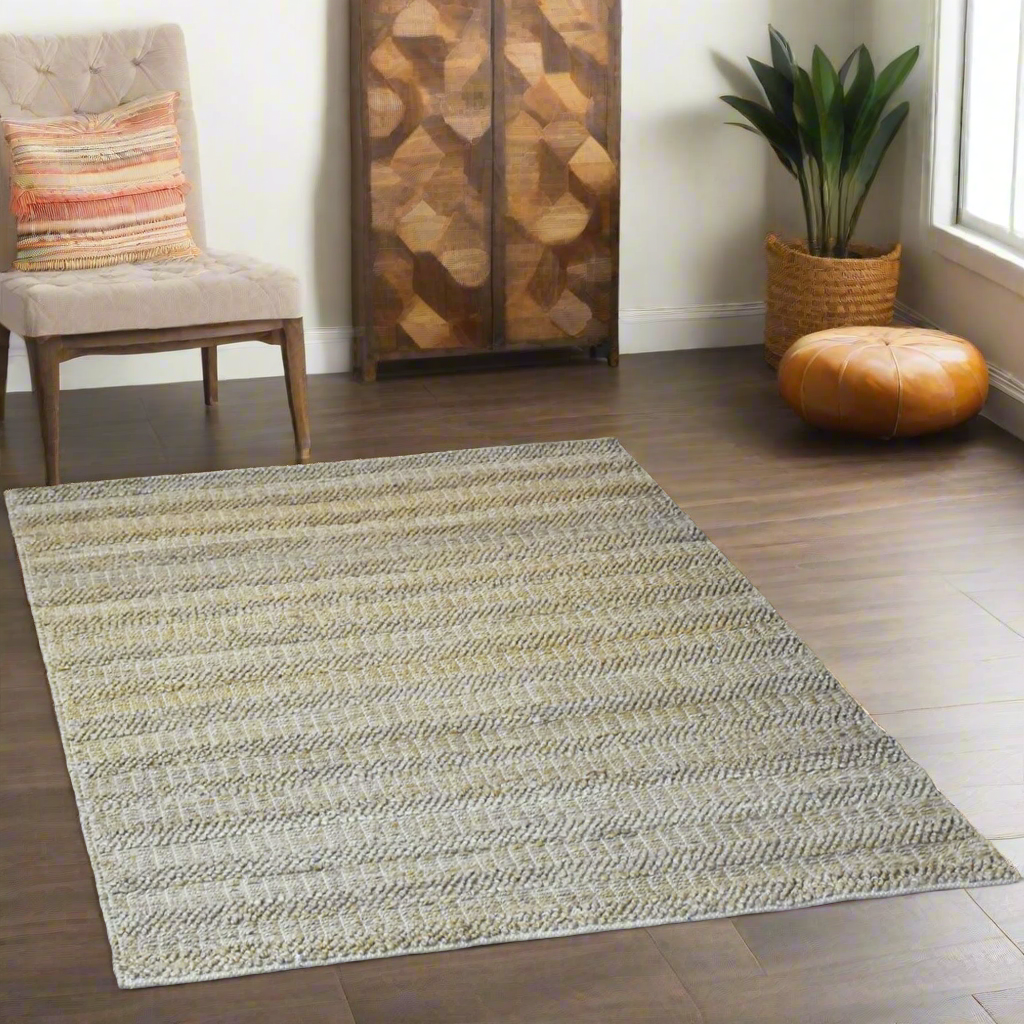 Beautiful Basics Collection: Hand Woven Jute Area Rugs  (Assorted Colors, Patterns, and Sizes)