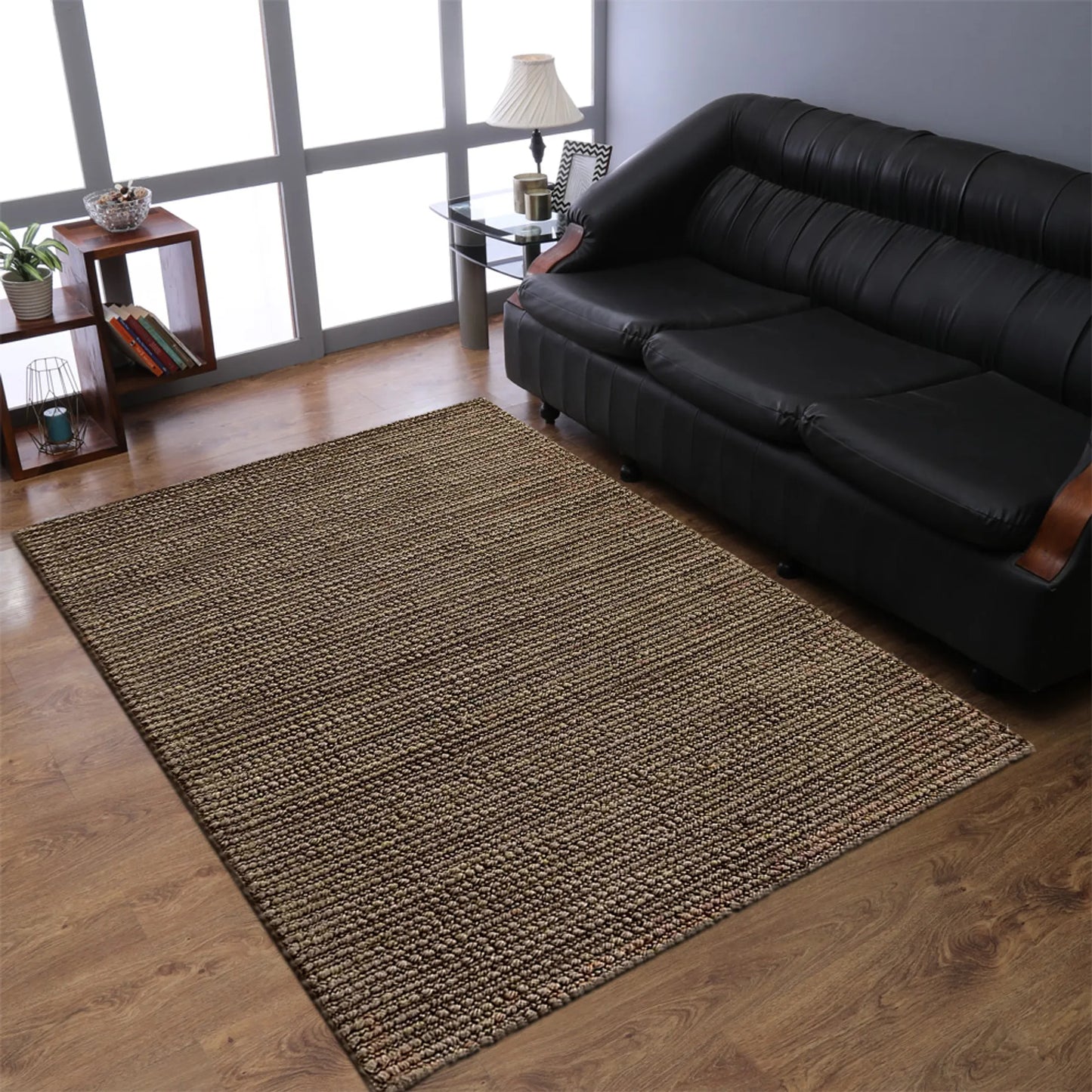 Hand-Woven Jute Contemporary Area Rugs - ASSORTED PATTERNS, COLORS AND SIZES