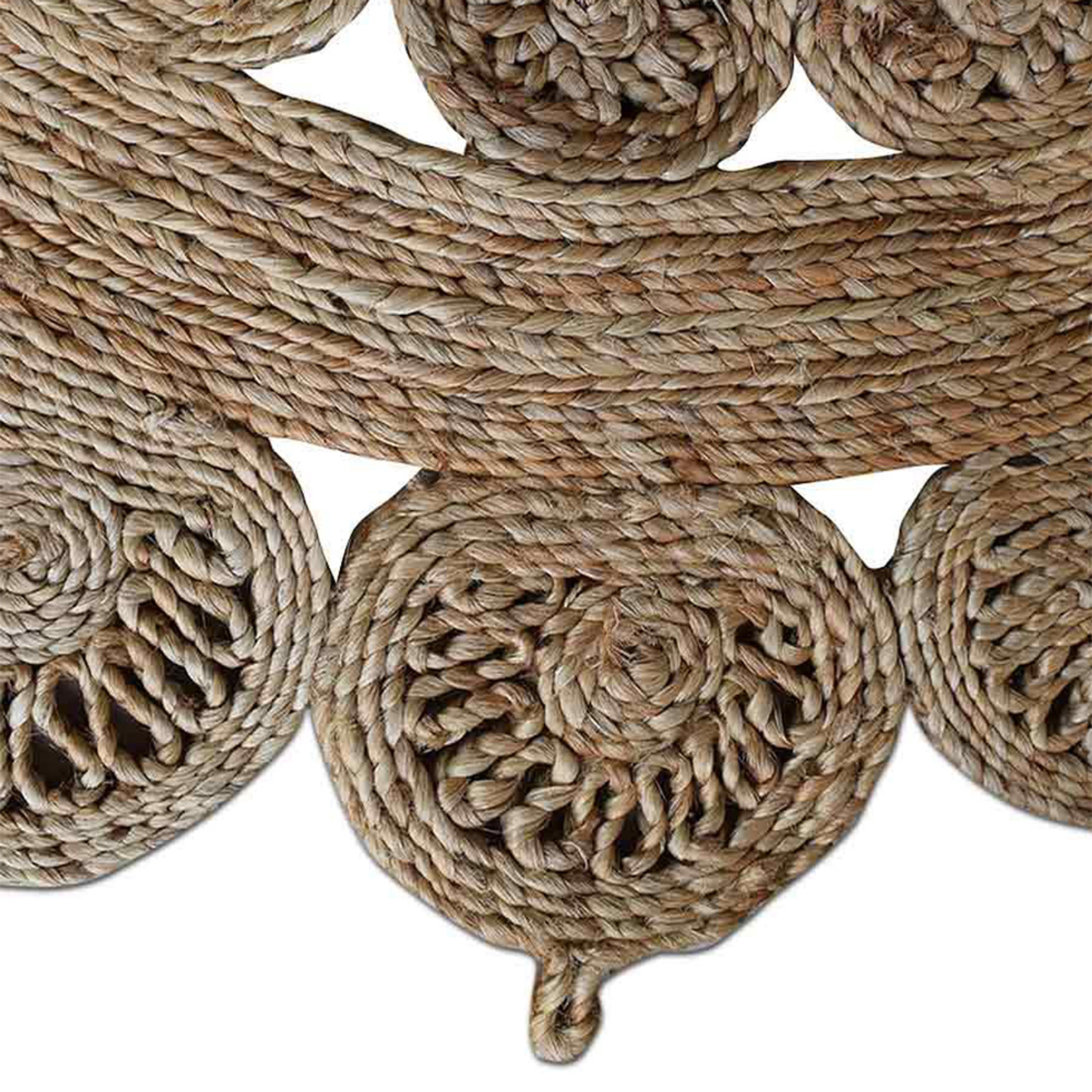 Splendid Circular Collection: Hand Woven Round Jute Area Rugs (Assorted Sizes and Colors)