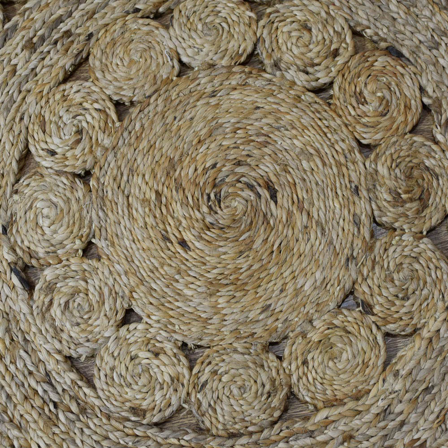 Splendid Circular Collection: Hand Woven Round Jute Area Rugs (Assorted Sizes and Colors)