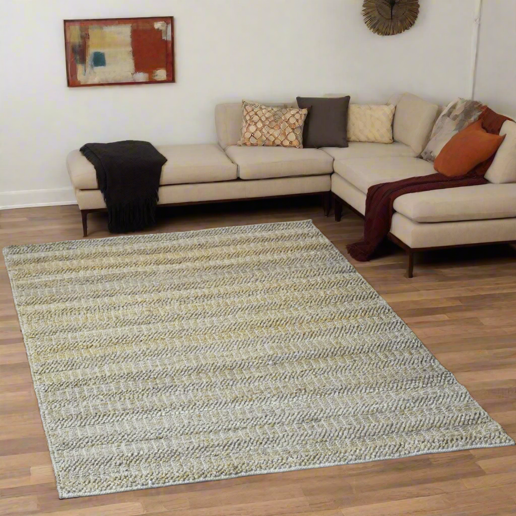 Beautiful Basics Collection: Hand Woven Jute Area Rugs  (Assorted Colors, Patterns, and Sizes)