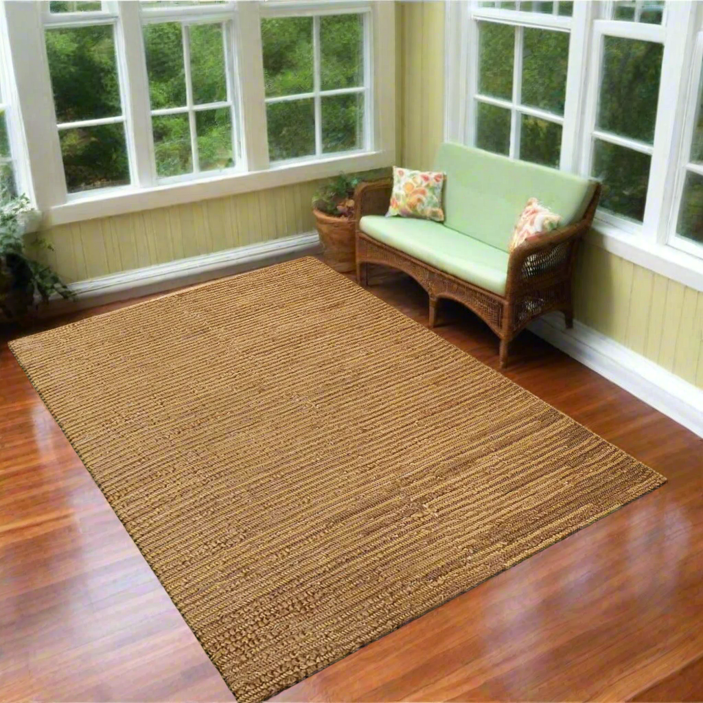 Beautiful Basics Collection: Hand Woven Jute Area Rugs  (Assorted Colors, Patterns, and Sizes)