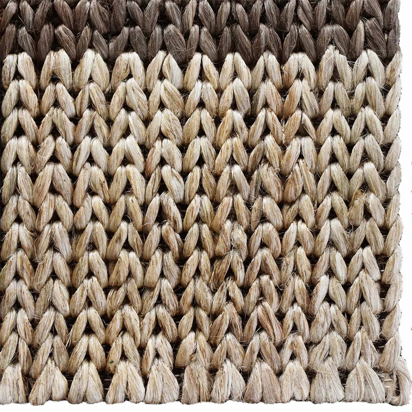 Hand Woven Jute Geometric Area Rug Geometric