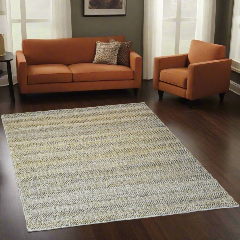 Beautiful Basics Collection: Hand Woven Jute Area Rugs  (Assorted Colors, Patterns, and Sizes)