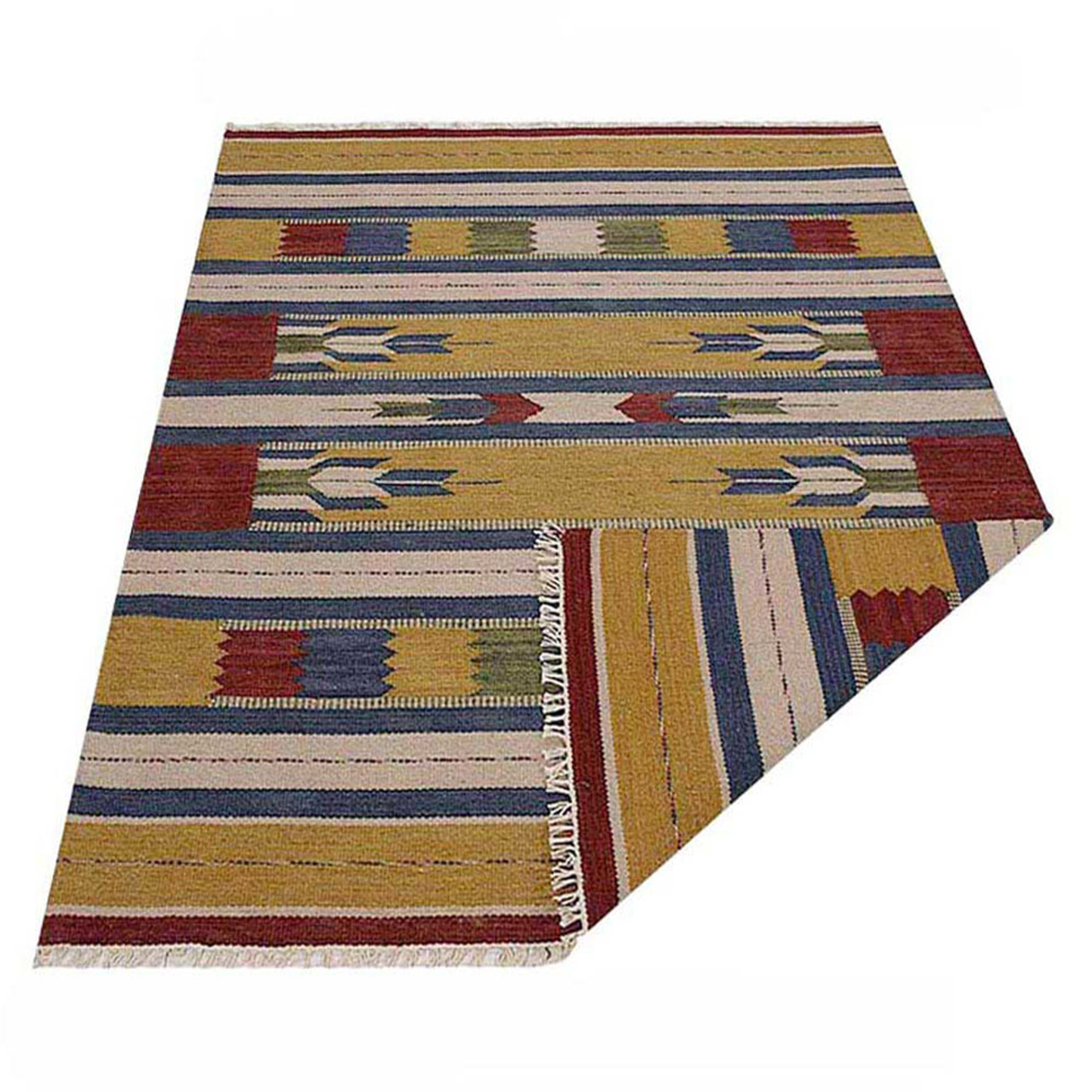 Kilim Collection: Hand Woven Flat Weave Wool Area Rugs (Assorted Colors, Patterns and Sizes)