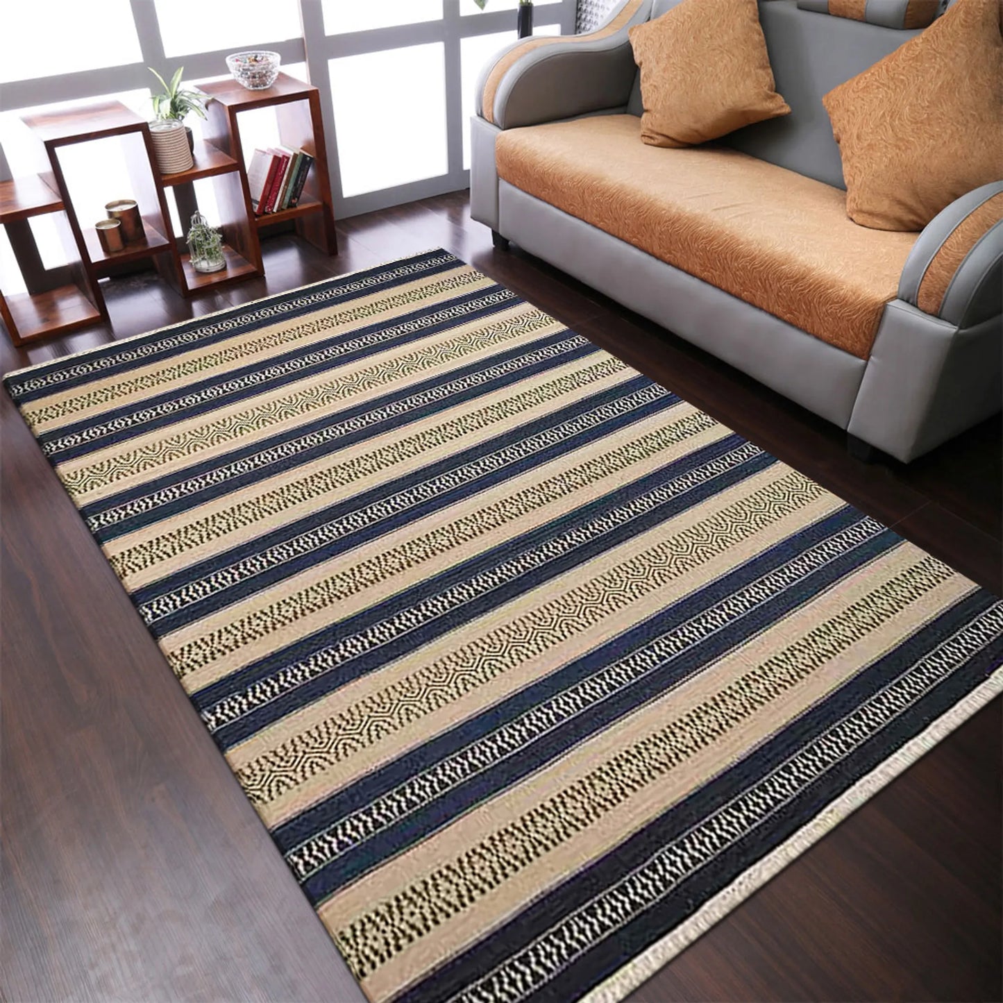 Hand-Woven Contemporary Kilim Wool Area Rugs - ASSORTED PATTERNS, COLORS AND STYLES