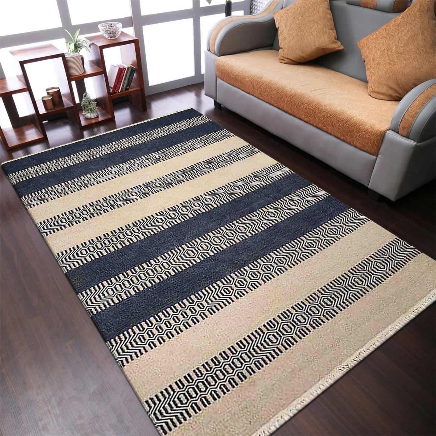 Hand-Woven Contemporary Kilim Wool Area Rugs - ASSORTED PATTERNS, COLORS AND STYLES