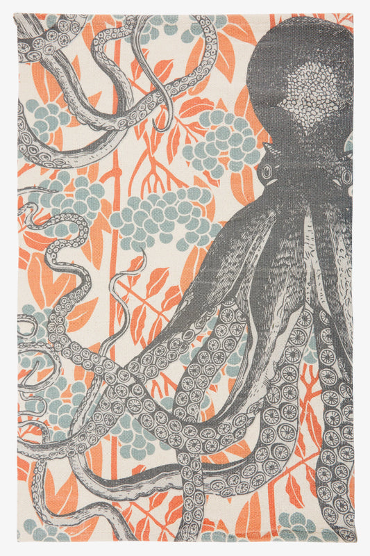 All Arms Octopus 24" x 36" Cotton Mat