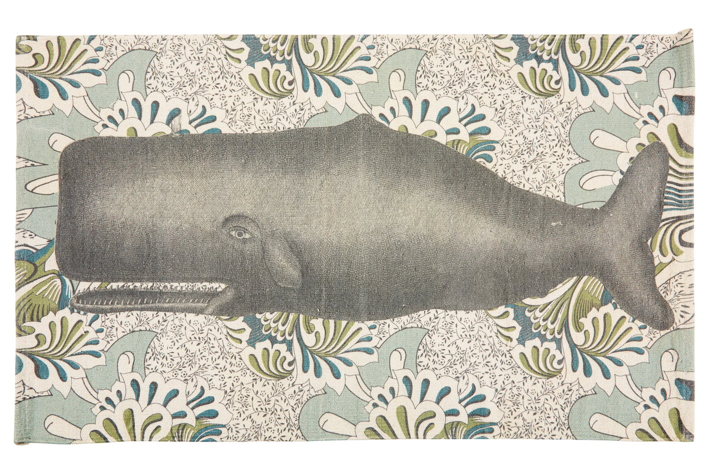 Wondrous Whale 24" x 36" Cotton Mat