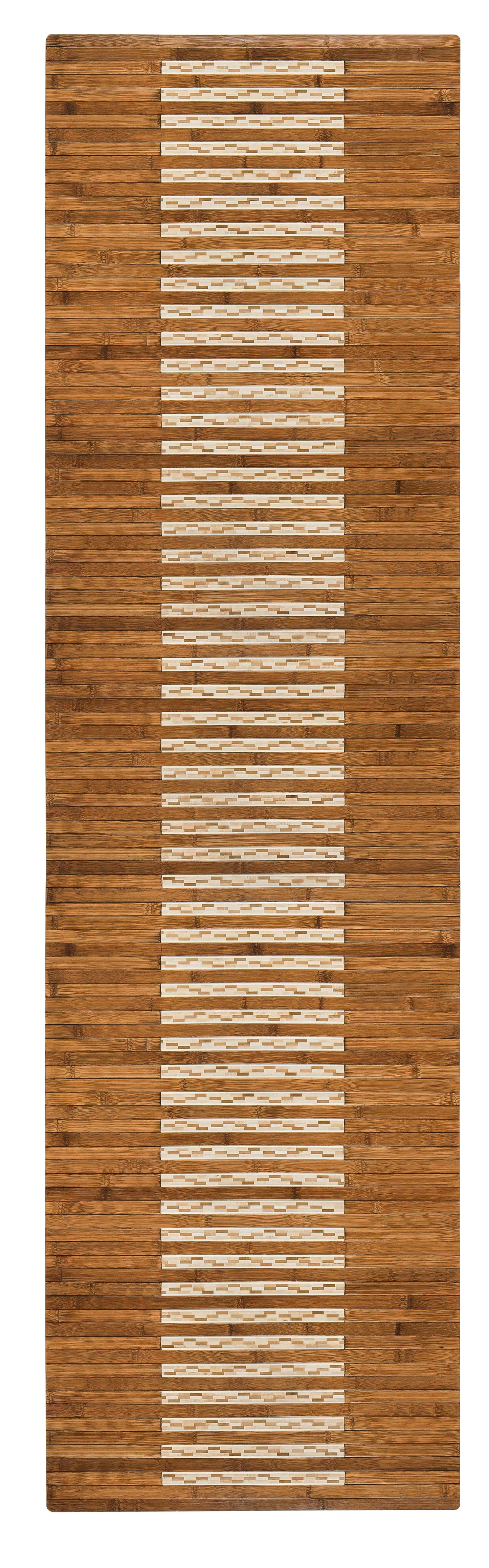 Bamboo Kitchen & Bath Mat - Walnut