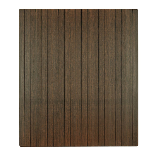 Java Standard Bamboo Chair Mat No Lip - 2 Sizes