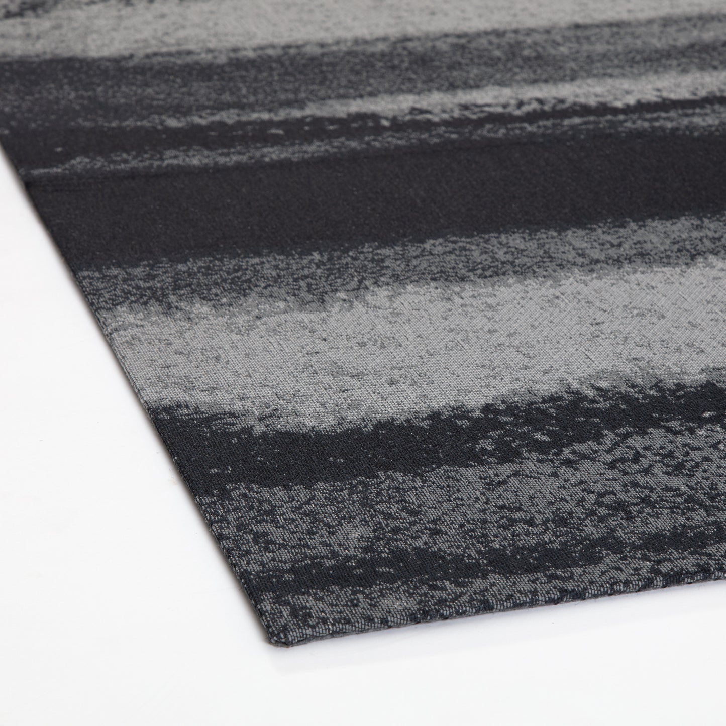 Gray and Charcoal Rug'd Chair Mat