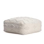 Maverick Ivory Ottoman