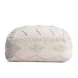 Maverick Ivory Ottoman