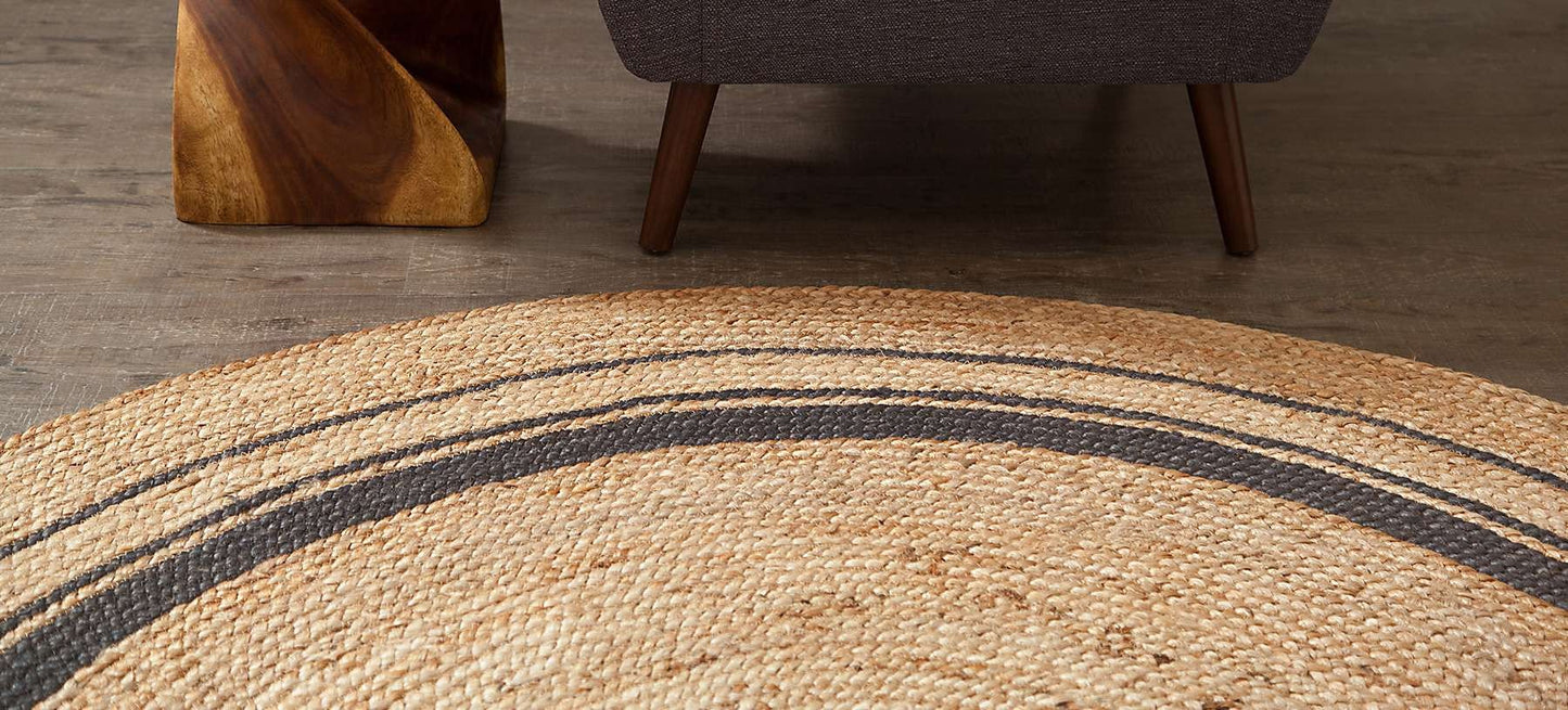 Kerala Twilight Round Jute Rug