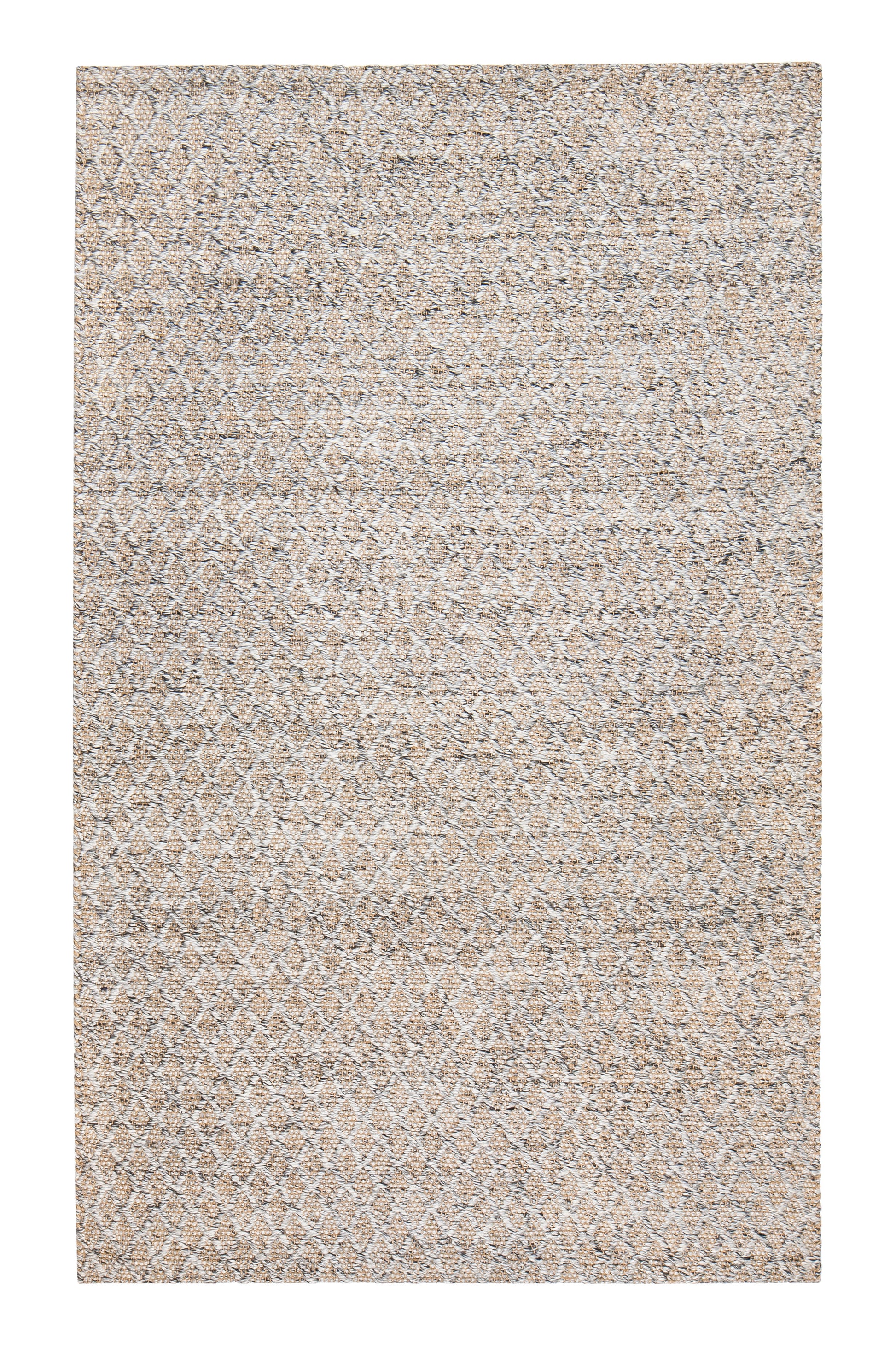 5' x 8' Marbled Dove Jute & Wool Rug