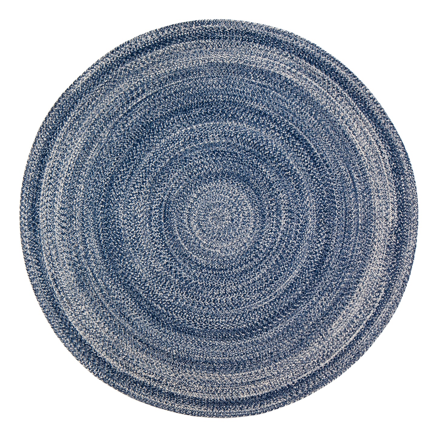 Aegean Surge Cotton & PET Round Area Rug