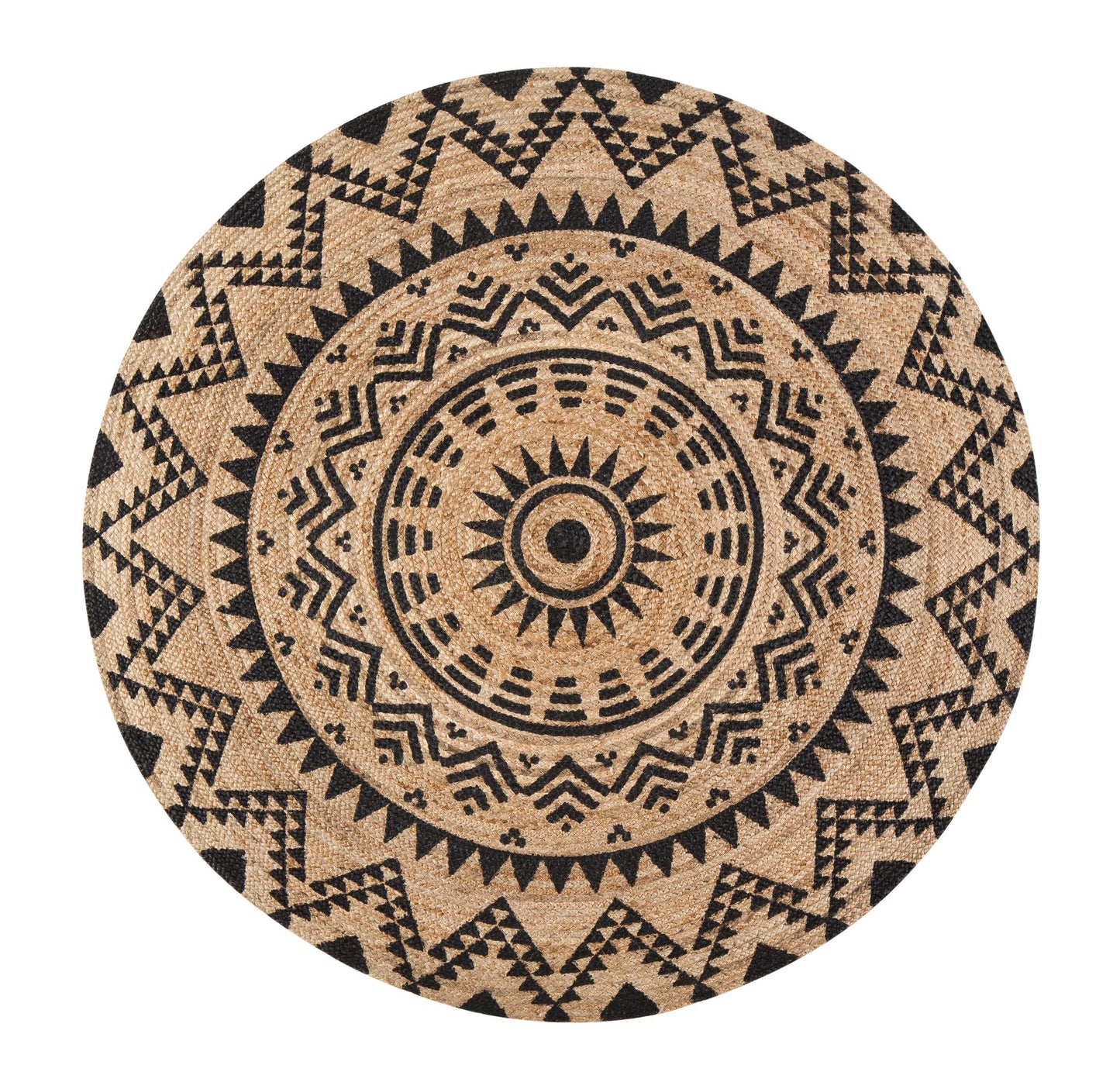 Round Cortez Tribal Rug