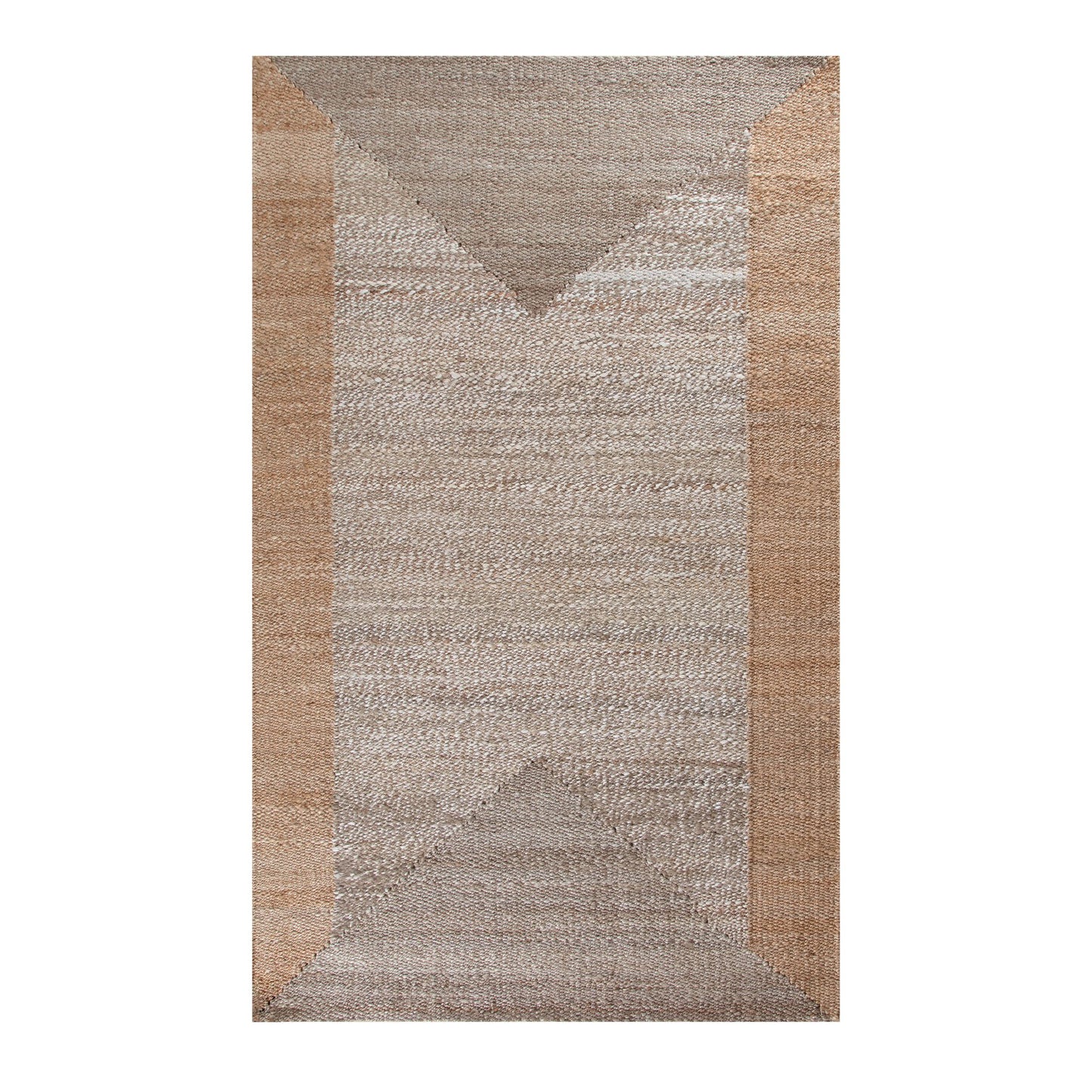 Eden Natural and Tan Jute Area Rug