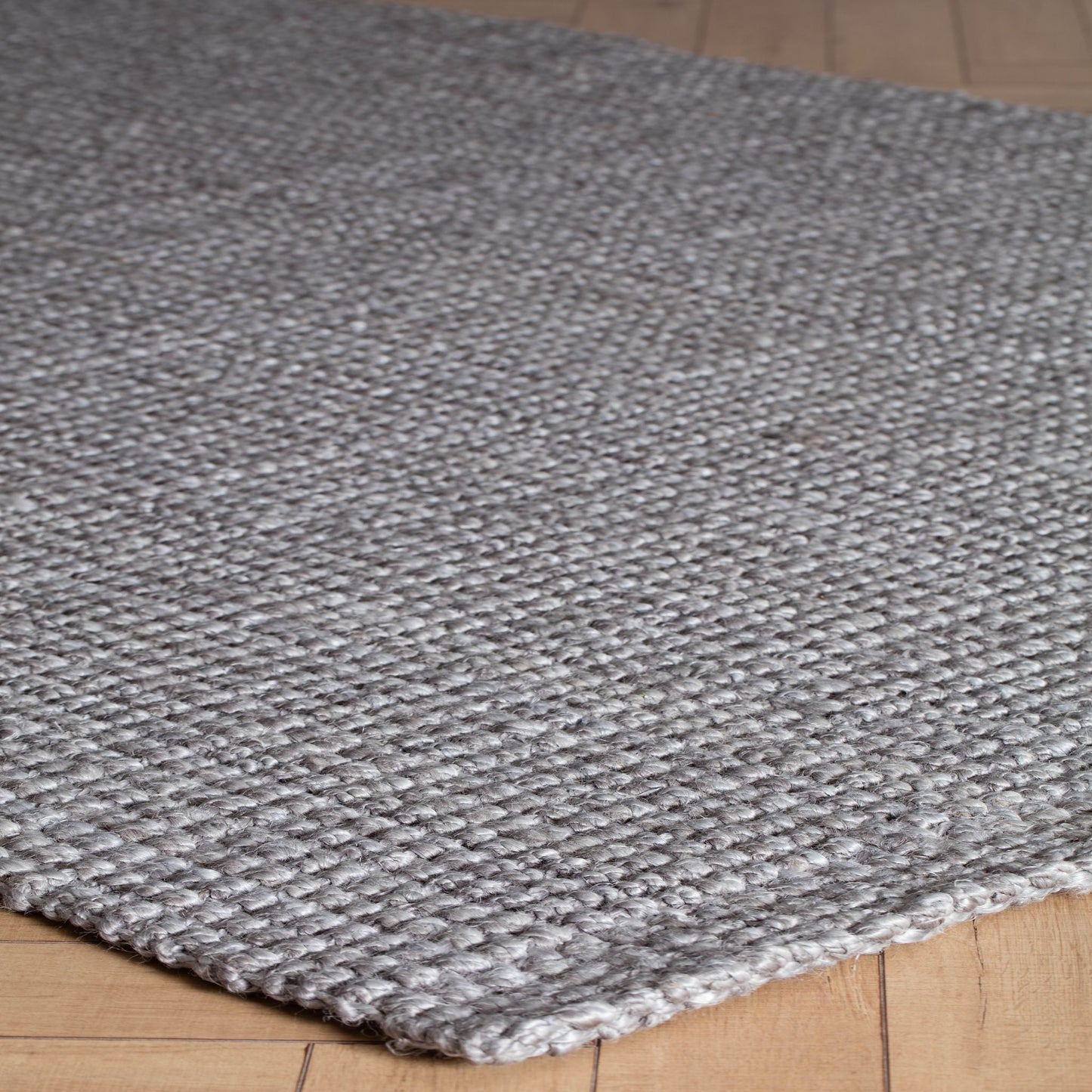 Andes Gray Jute Area Rug