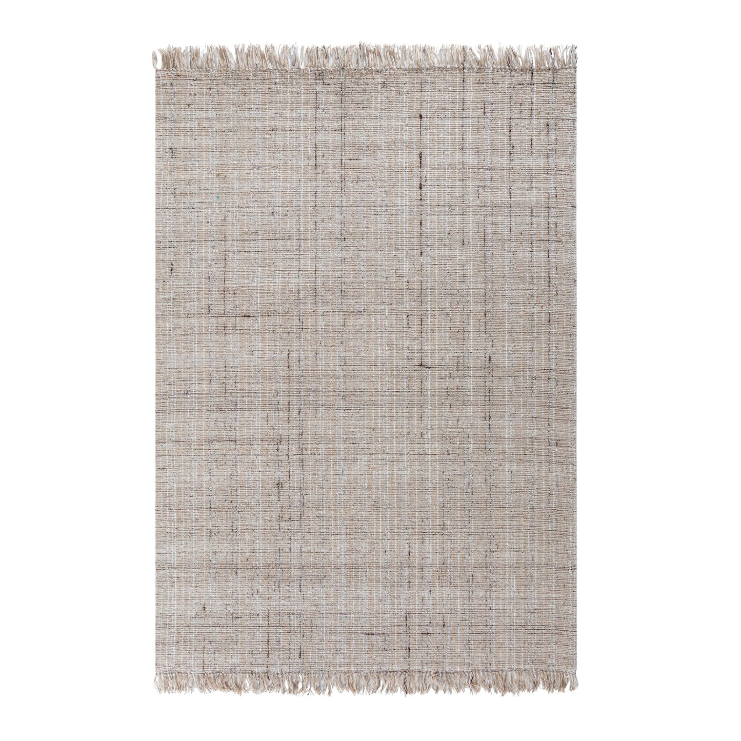 Sallisaw Tan Jute and Wool Rug