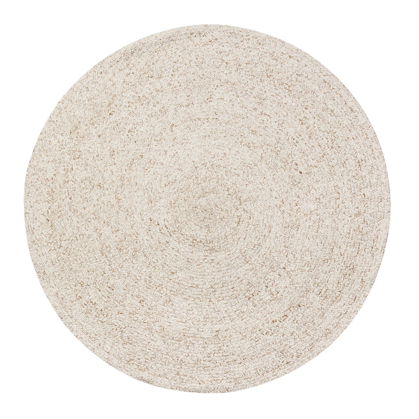 8' Thrasher Jute & PET Round Rug