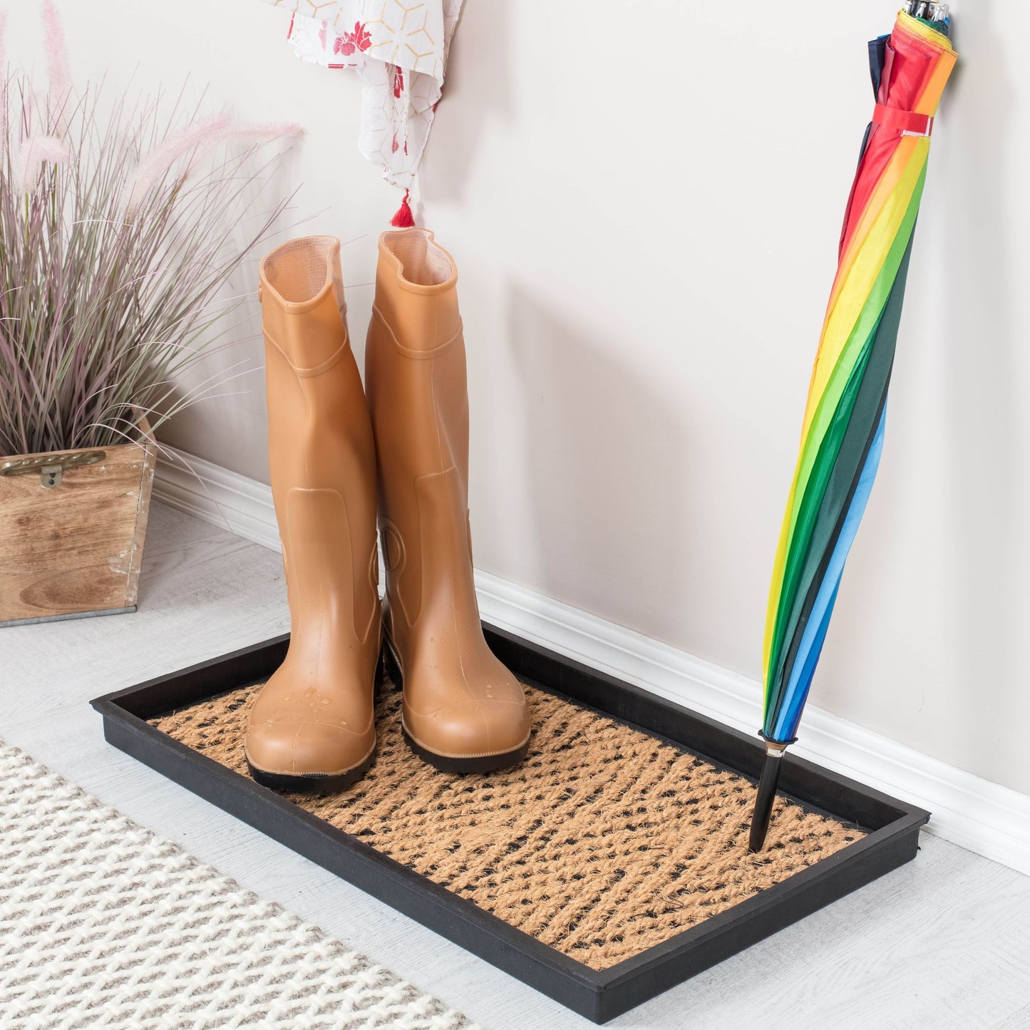 Rubber Boot Tray - Irish Lion (003)