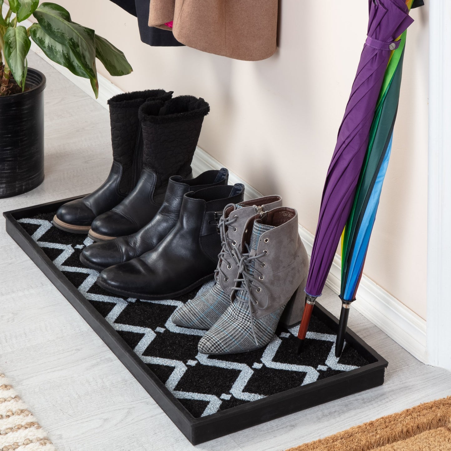 Rubber Boot Tray - San Tropez (014)