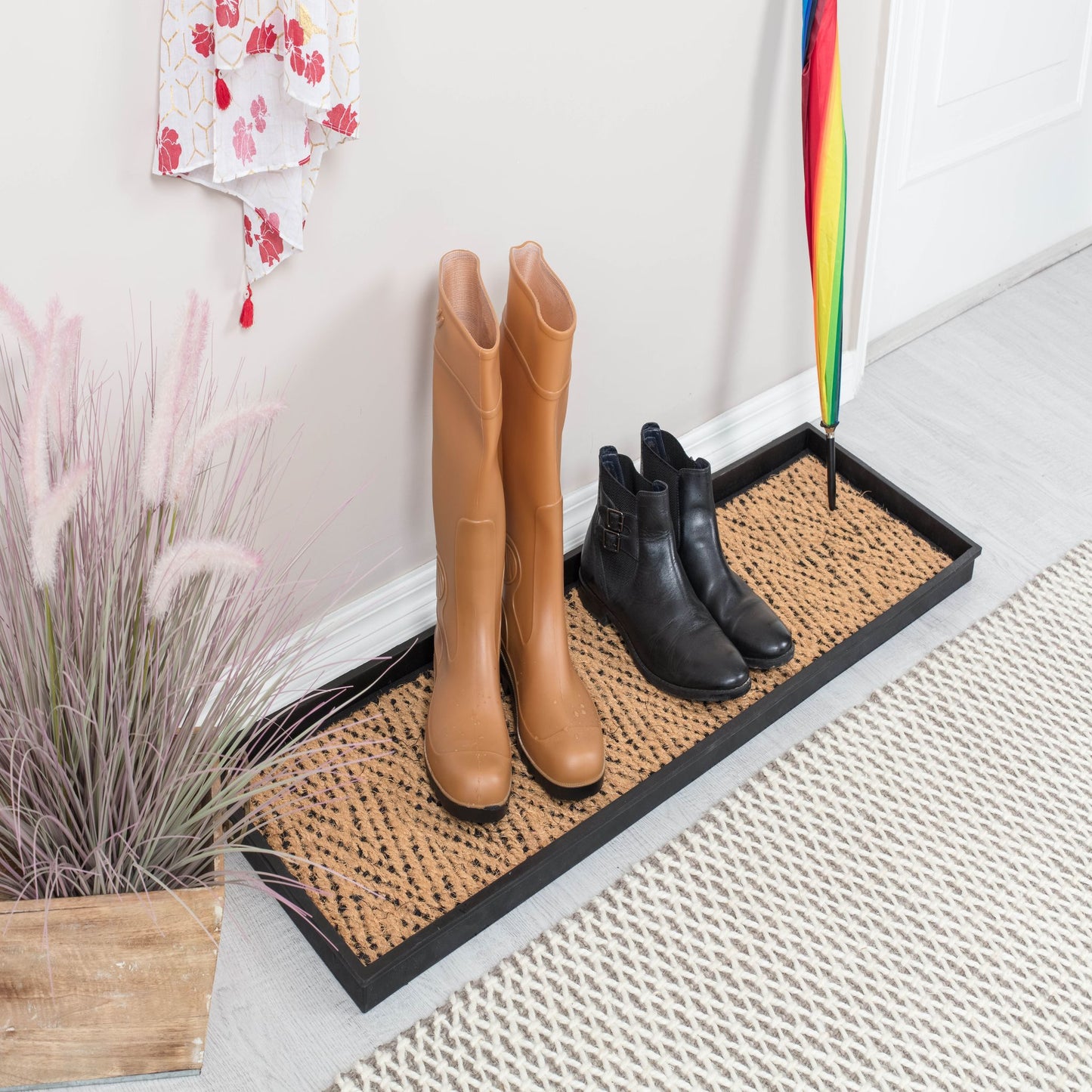 Rubber Boot Tray - Irish Lion (003)