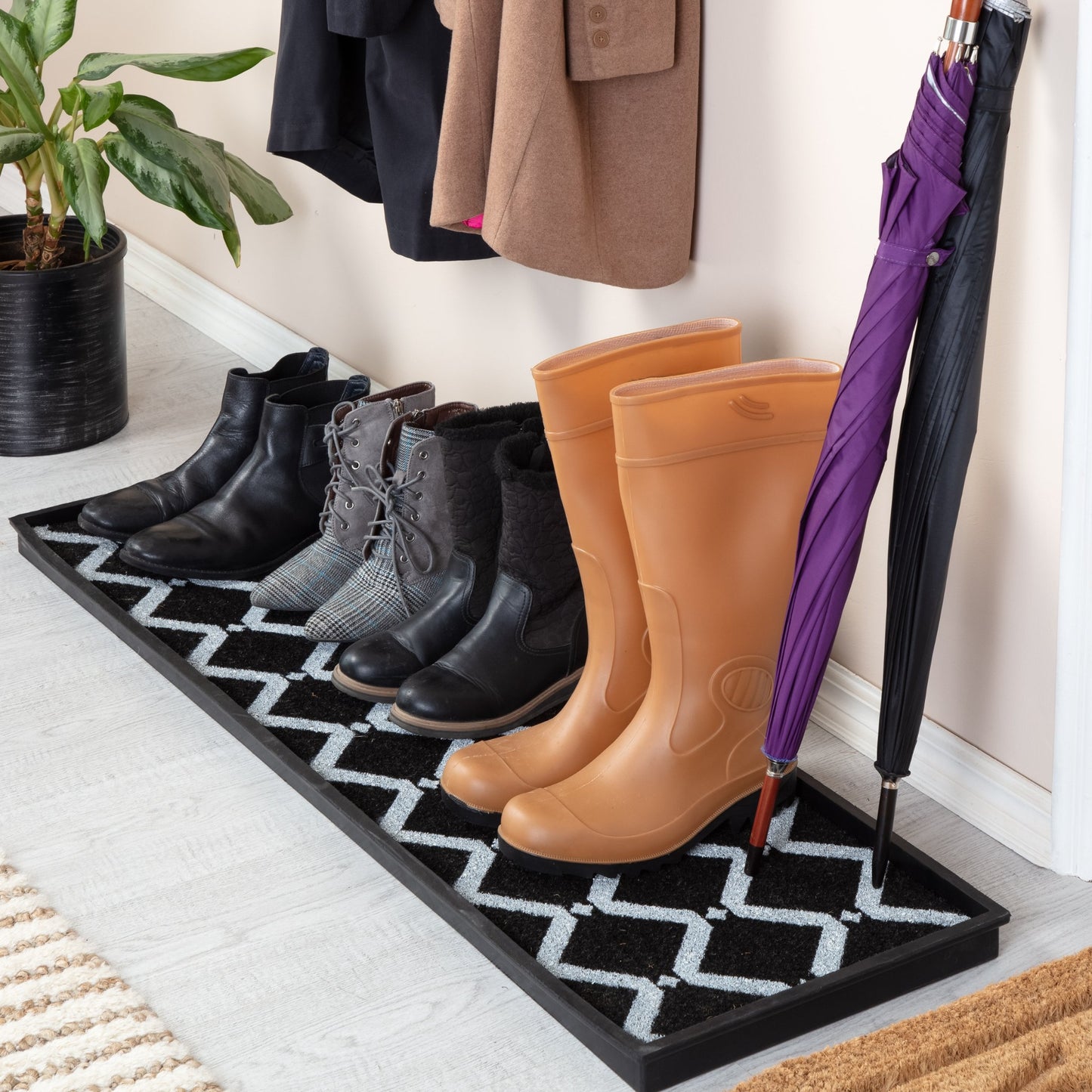 Rubber Boot Tray - San Tropez (014)