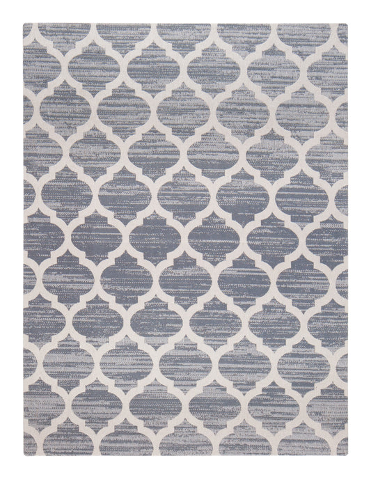 Mitte Gray & Beige 1/4" Rug'd Chair Mat